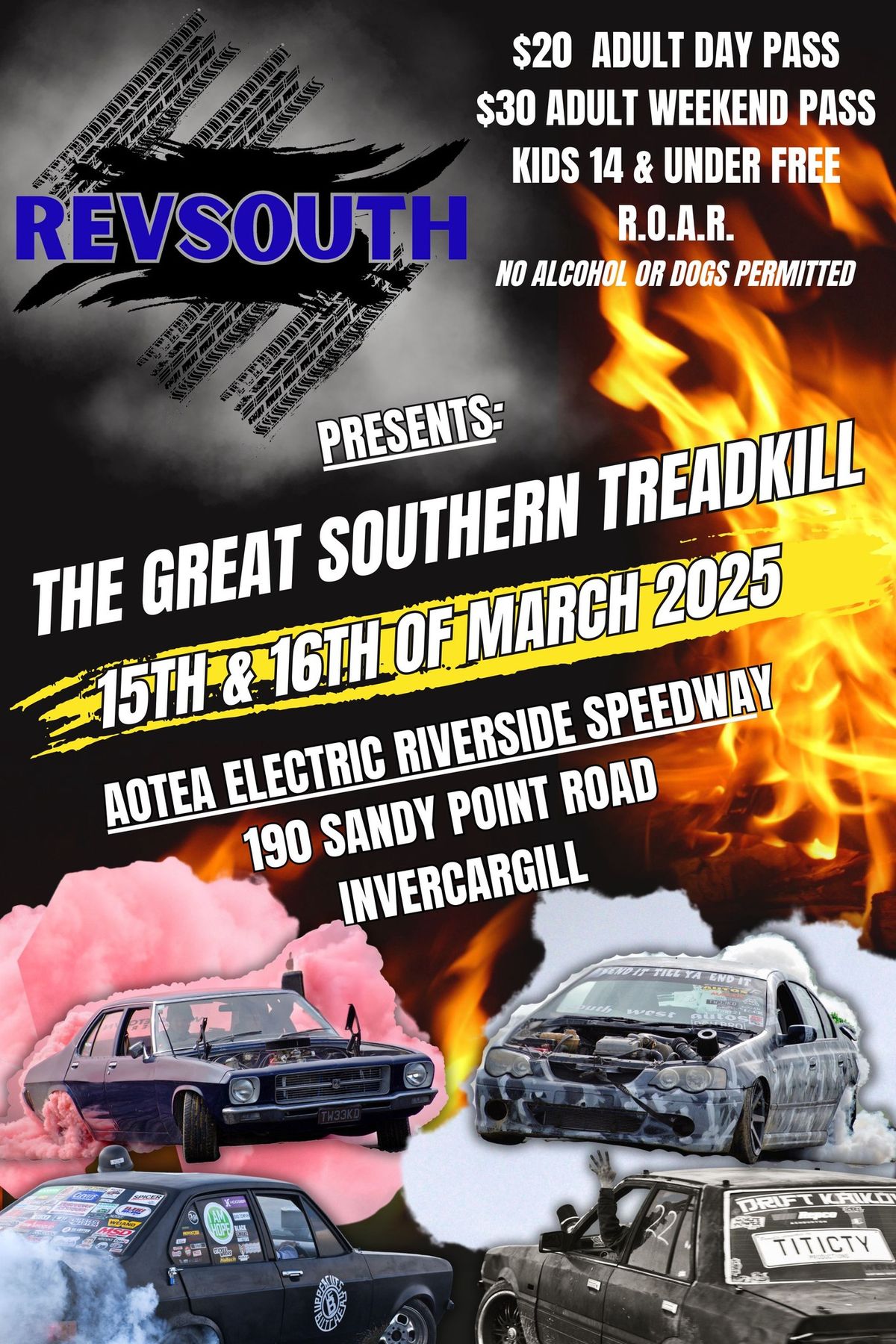 The Great Southern Treadkill Burnout Comp