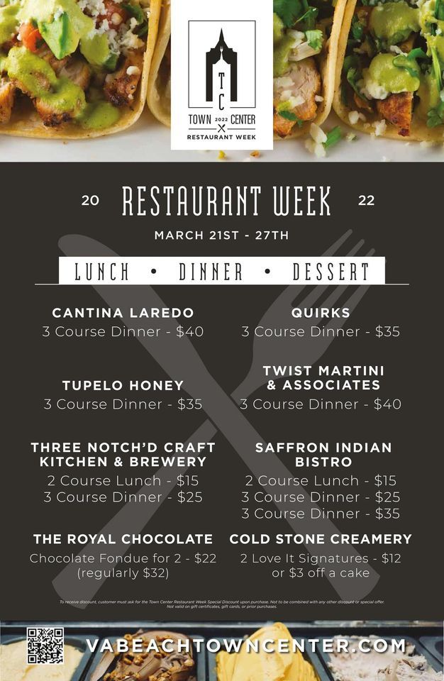 Town Center Restaurant Week