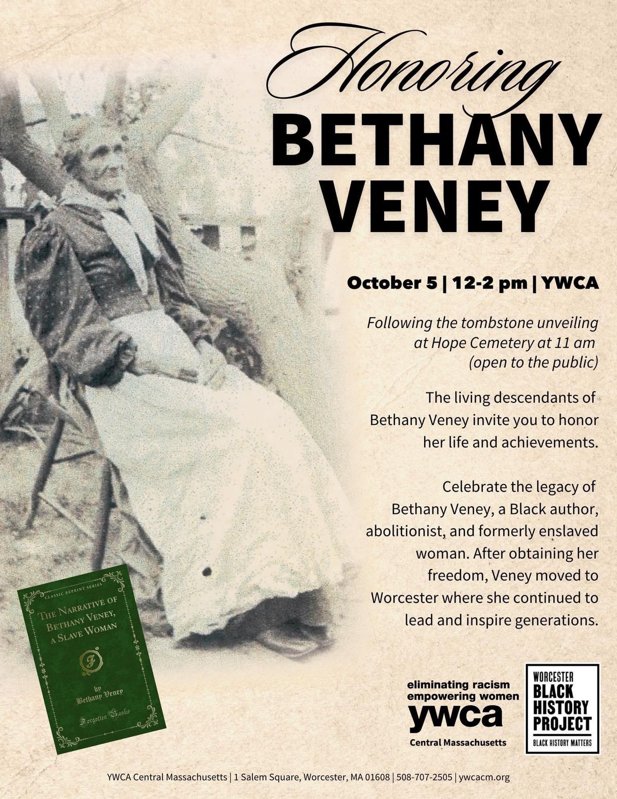 Honoring Bethany Veney