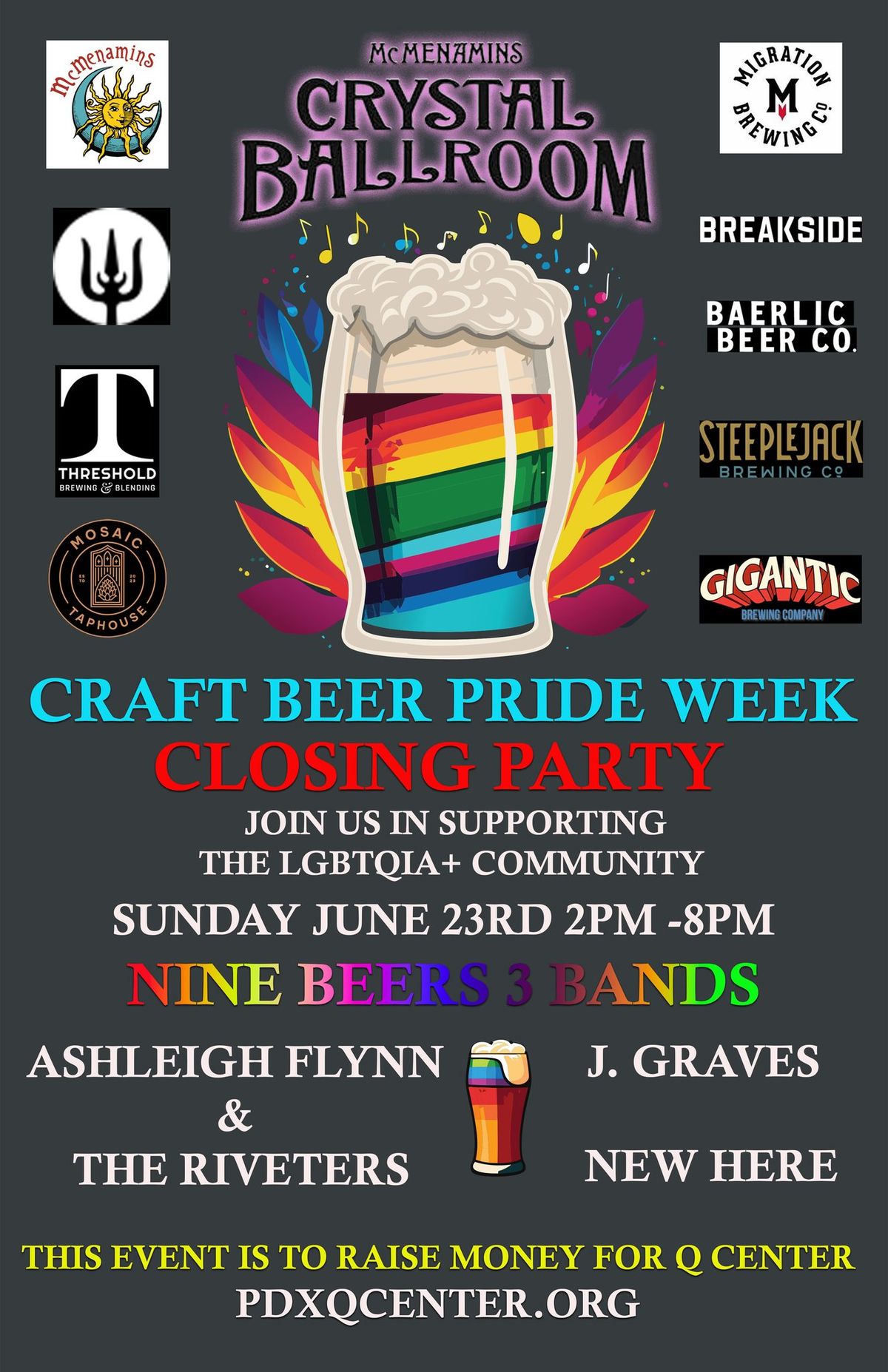 Portland Craft Beer Pride Week Closing Party