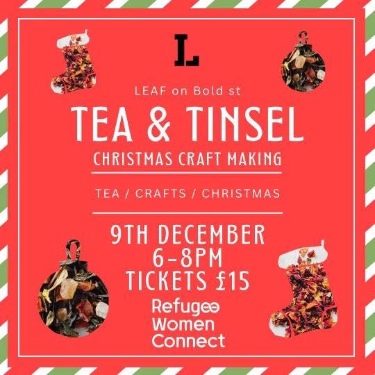 Tea &amp; Tinsel - Christmas craft making 