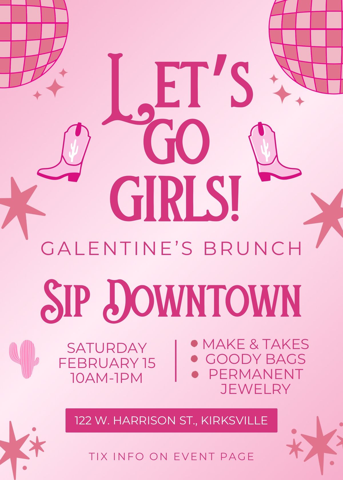 Let\u2019s Go Girls! - Galentine\u2019s Brunch