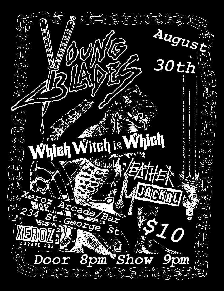 Young Blades \/\/ Which Witch is Which Leather Jackal