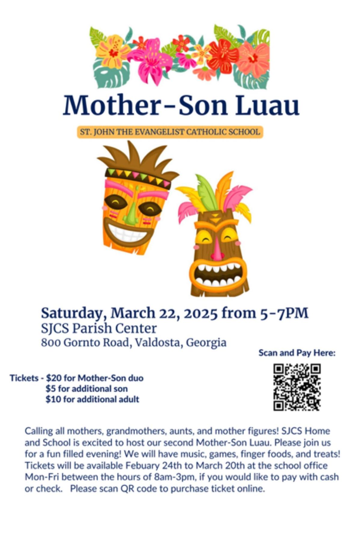 Mother - Son Luau