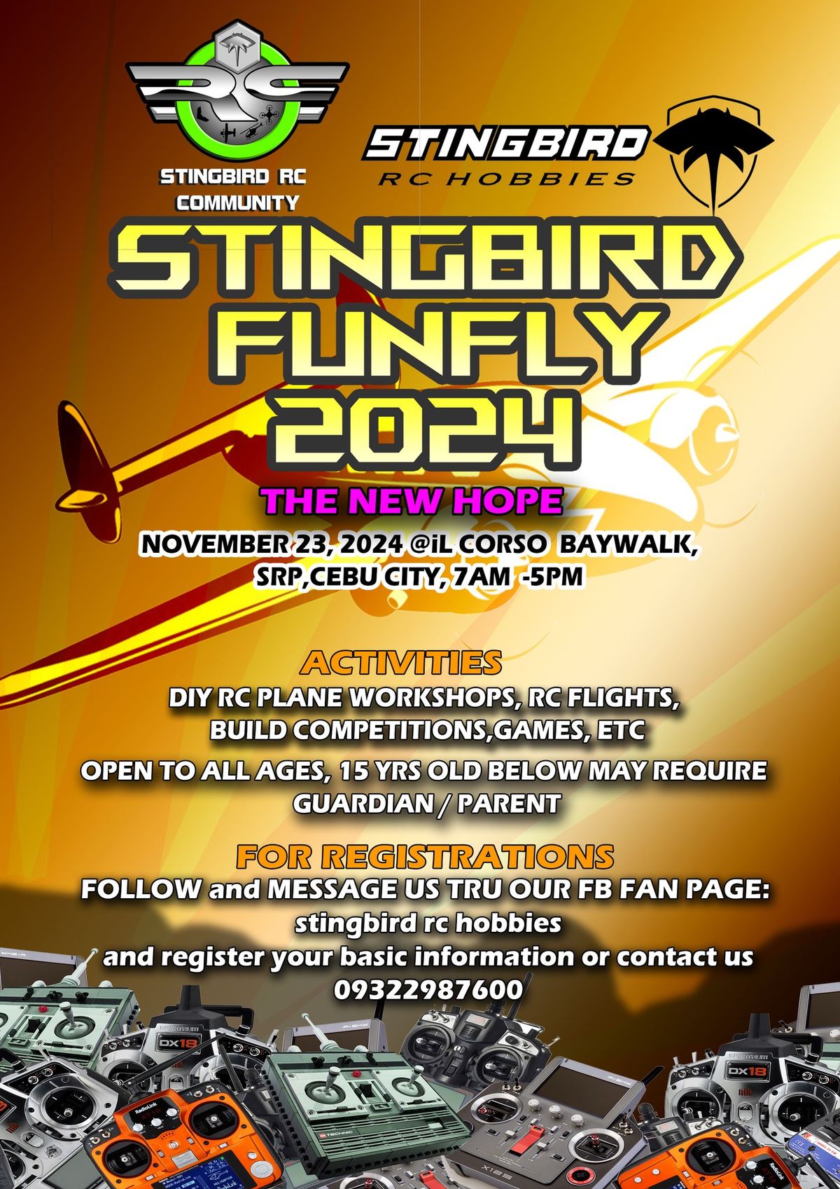 Stingbird Rc Funfly 2024