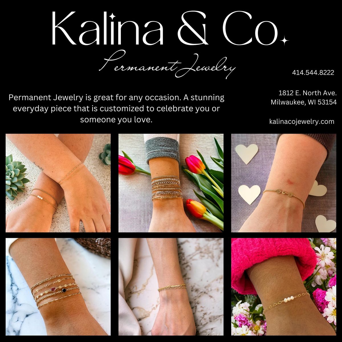 Bling! Pop Up W\/ Kalina & Co. Permanent Jewelry 