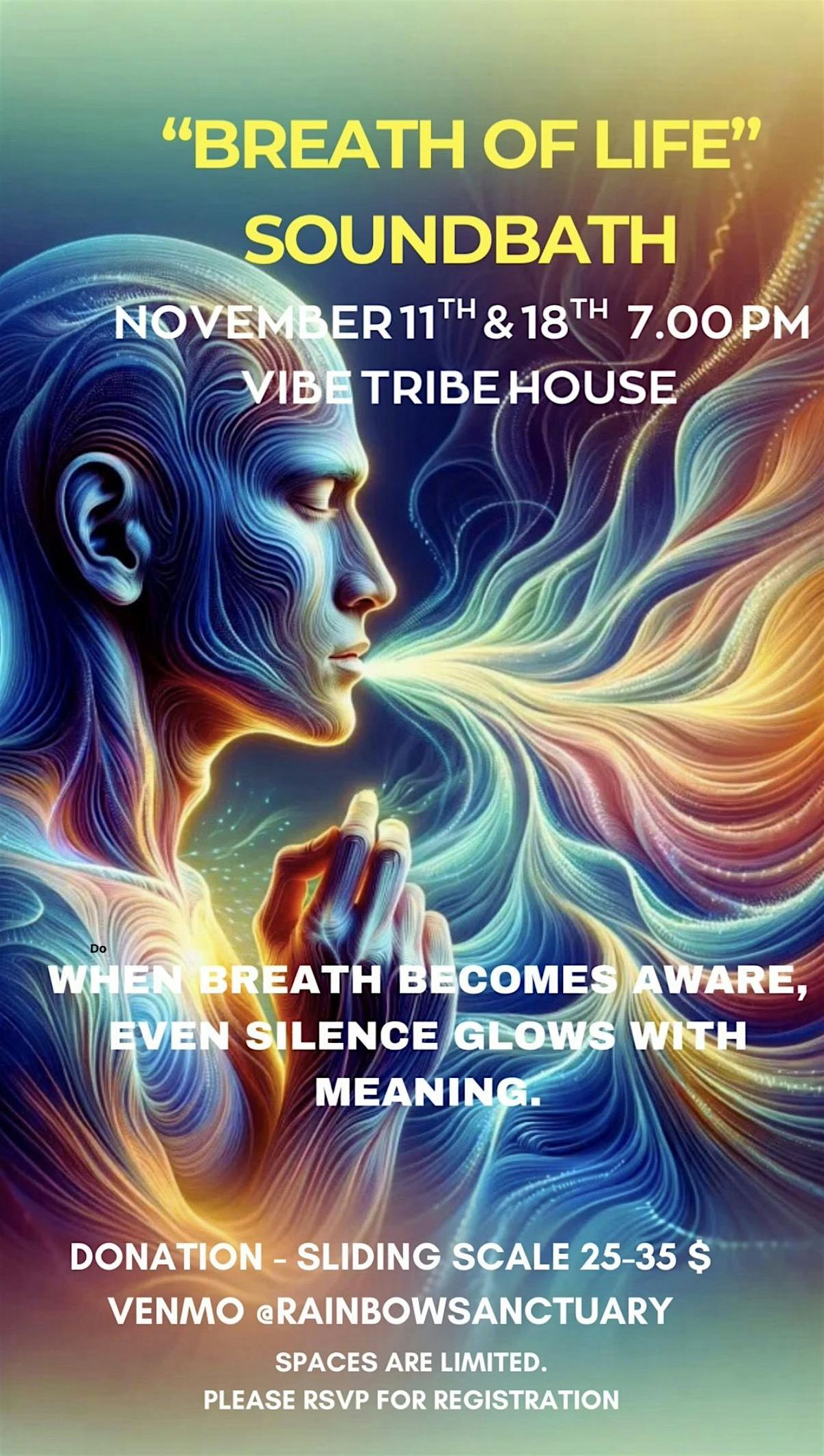 "Breath of life" Sound Bath & Breathwork