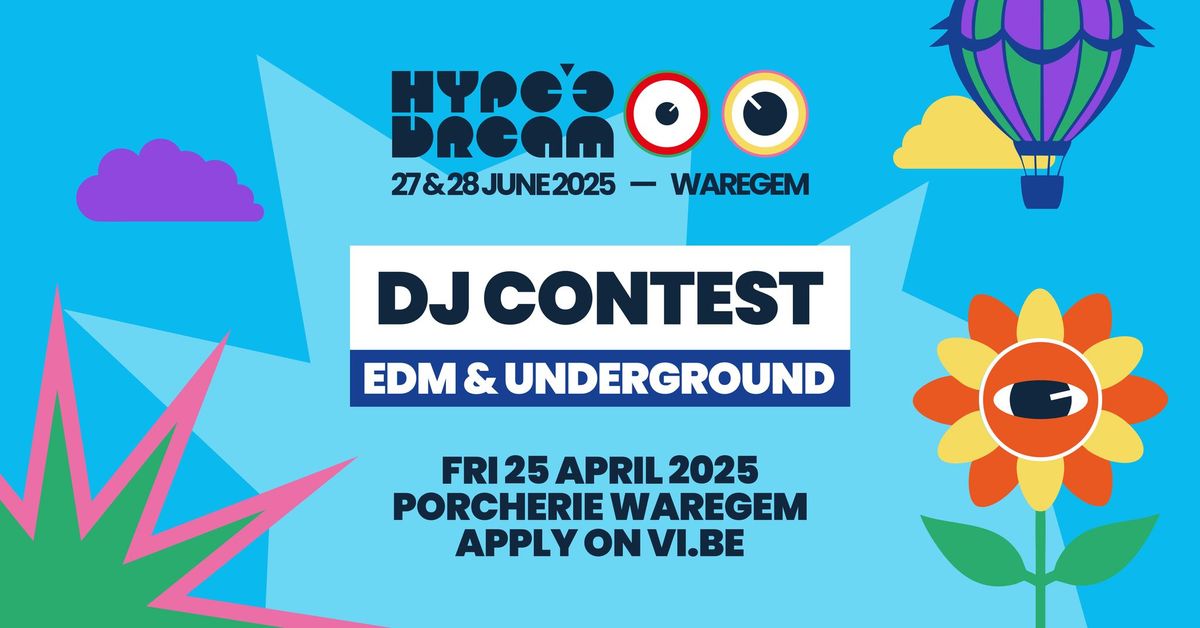 Hype'O Dream DJ Contest 2025 \ud83c\udfa7