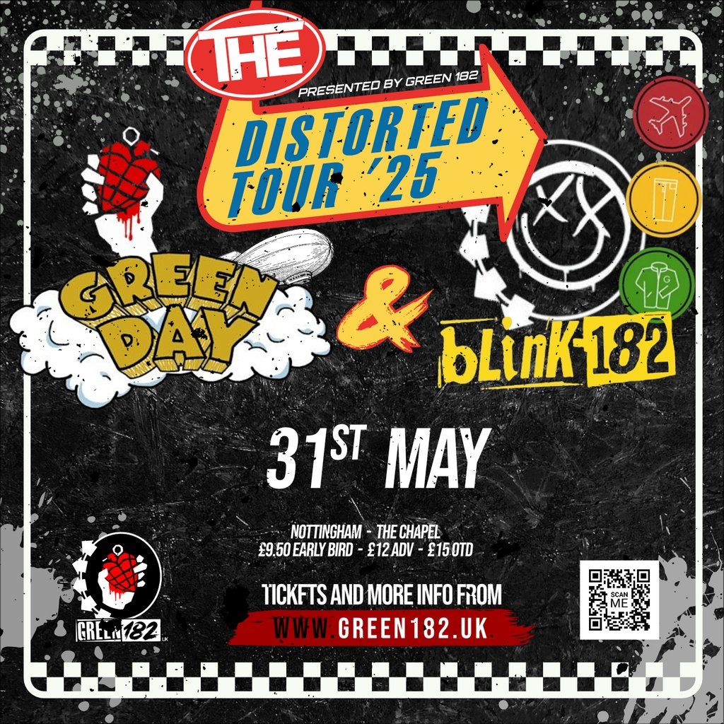 Green 182 presents 'The Distorted Tour 25'