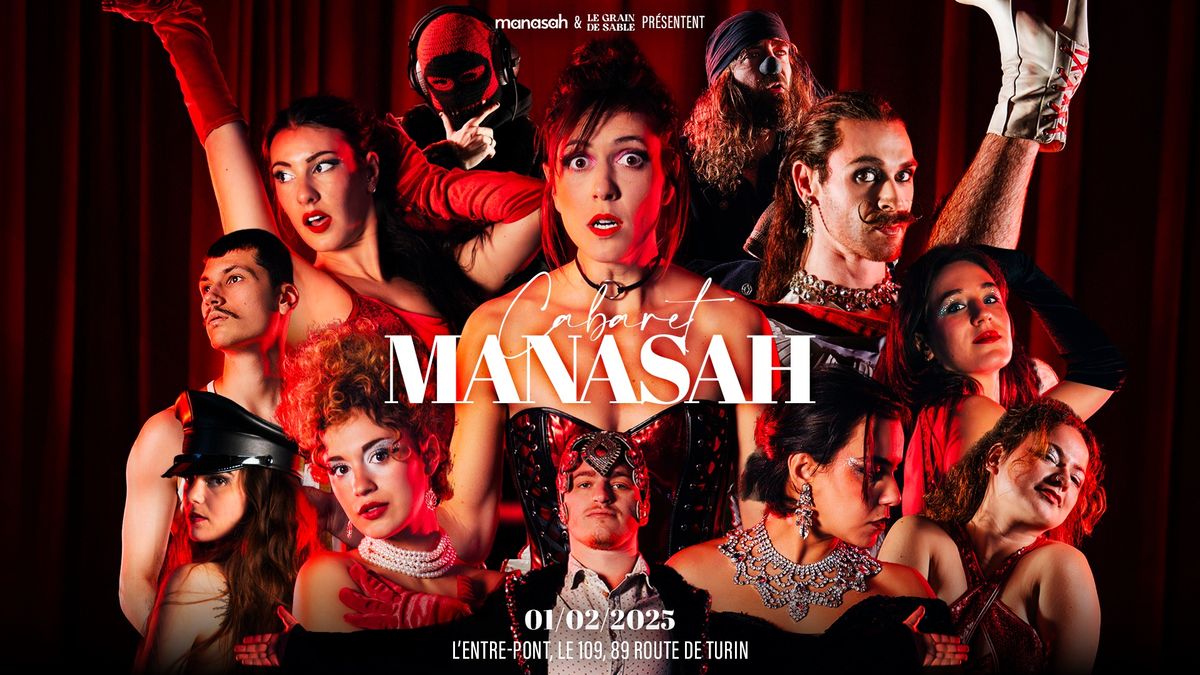 CABARET MANASAH \ud83d\udc8b d\u00eener spectacle 