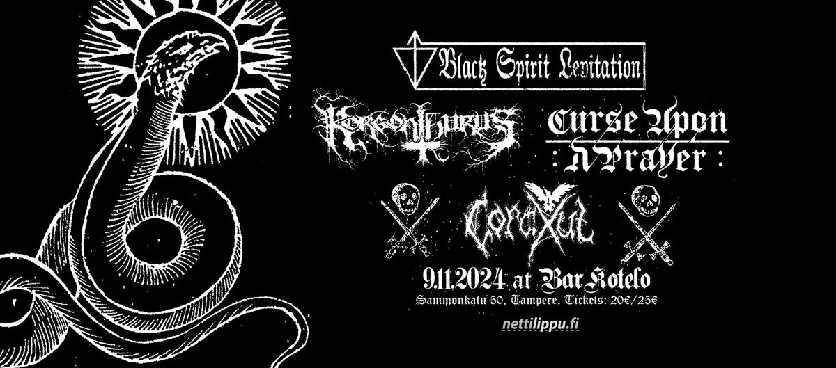 Korgonthurus + Curse Upon a Prayer + Coraxul @ Bar Kotelo 