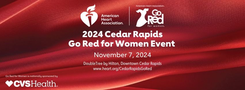 2024 Cedar Rapids Go Red for Women