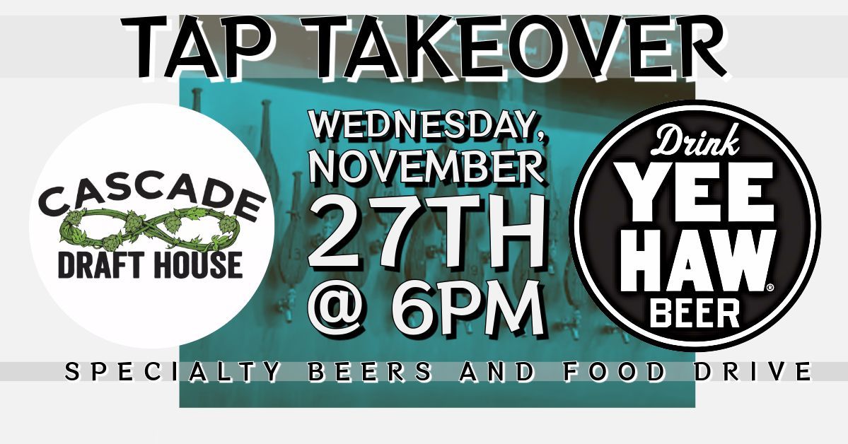 Wednesday Before Thanksgiving Food Drive Party: Yee-Haw Tap Takeover and Eric Yost Music