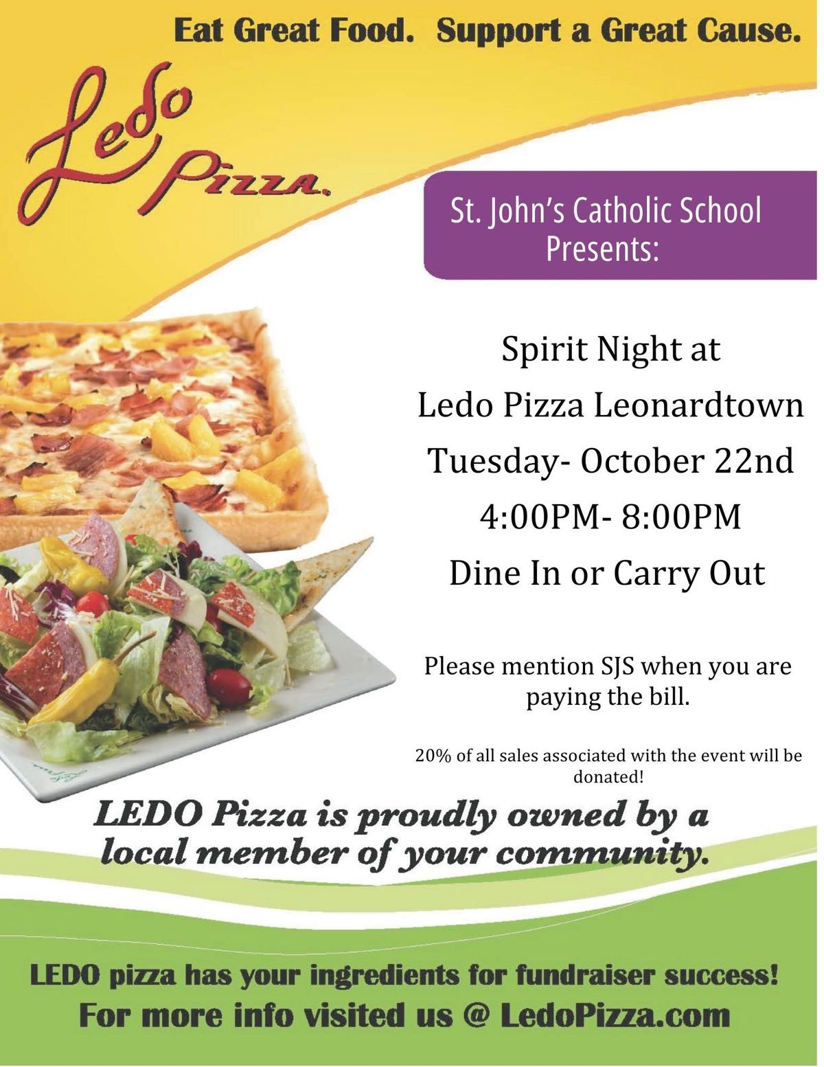 SJS Spirit Night