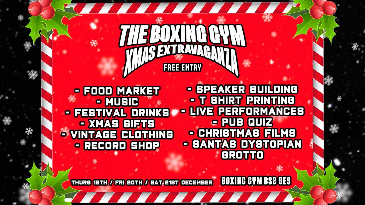 The Boxing Gym's Xmas Extravaganza