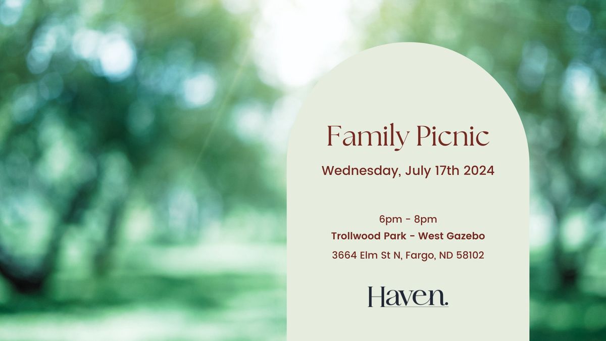 Haven Family Picnic - Fargo