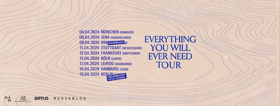 RAZZ \/\/\/ Everything You Will Ever Need Tour 2024 \/\/\/ Bremen \/\/\/ SOLD OUT!