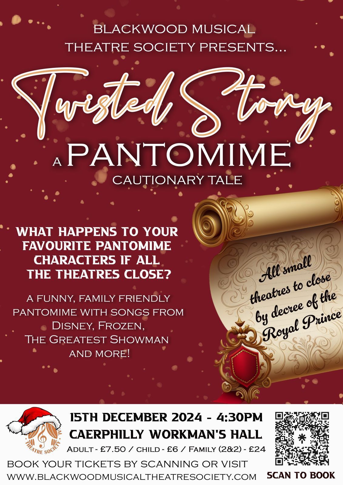 Twisted Story; A Pantomime Cautionary Tale