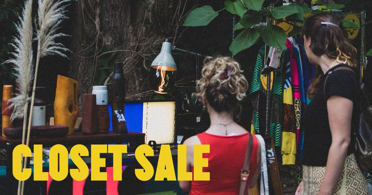 Closet Sale in De Tuin van Heden