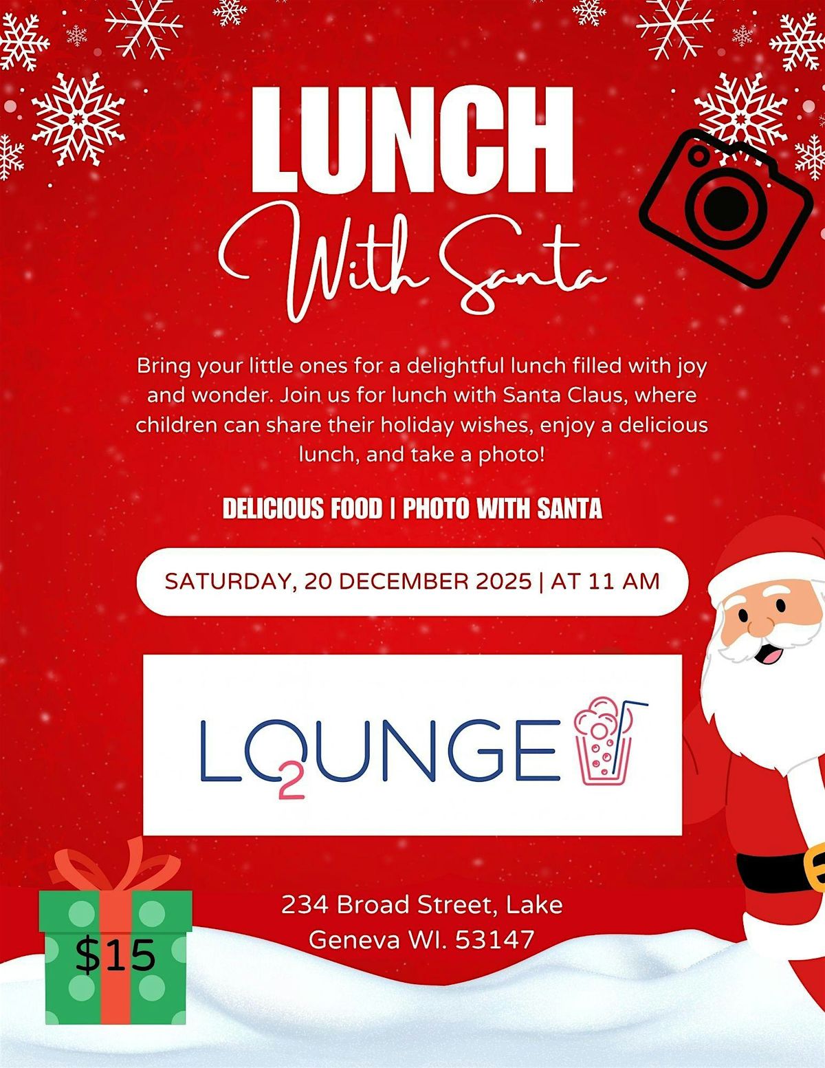 Lunch with Santa