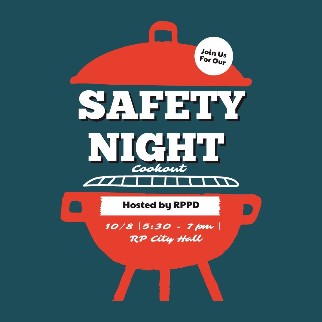 RPPD Safety Night Fall Cookout