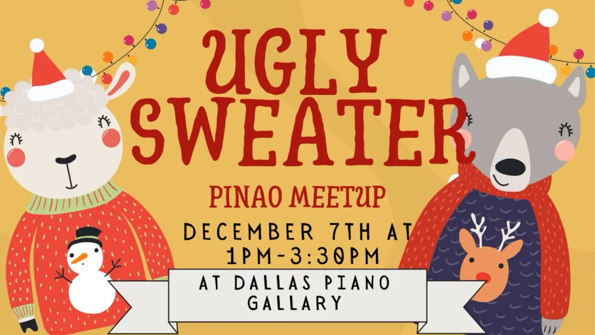 December Ugly Sweater Piano Meetup