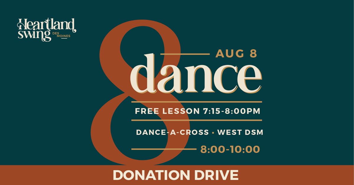 Back-to-School Donation: August Swing Dance 