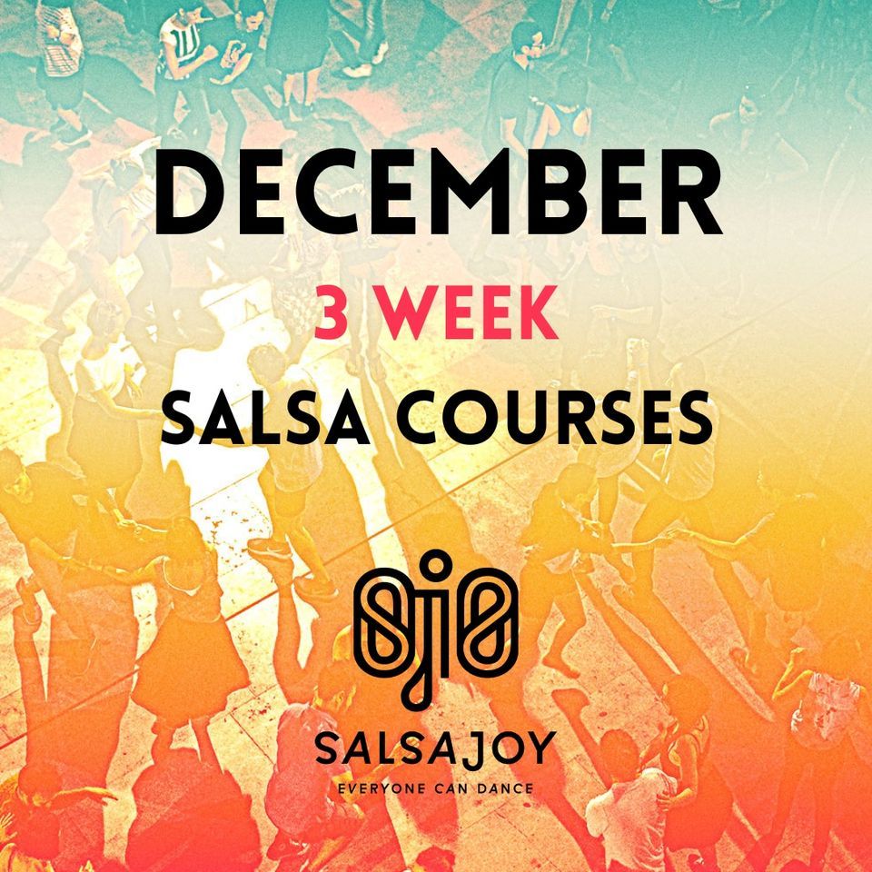 SalsaJoy DECEMBER 3-week salsa course