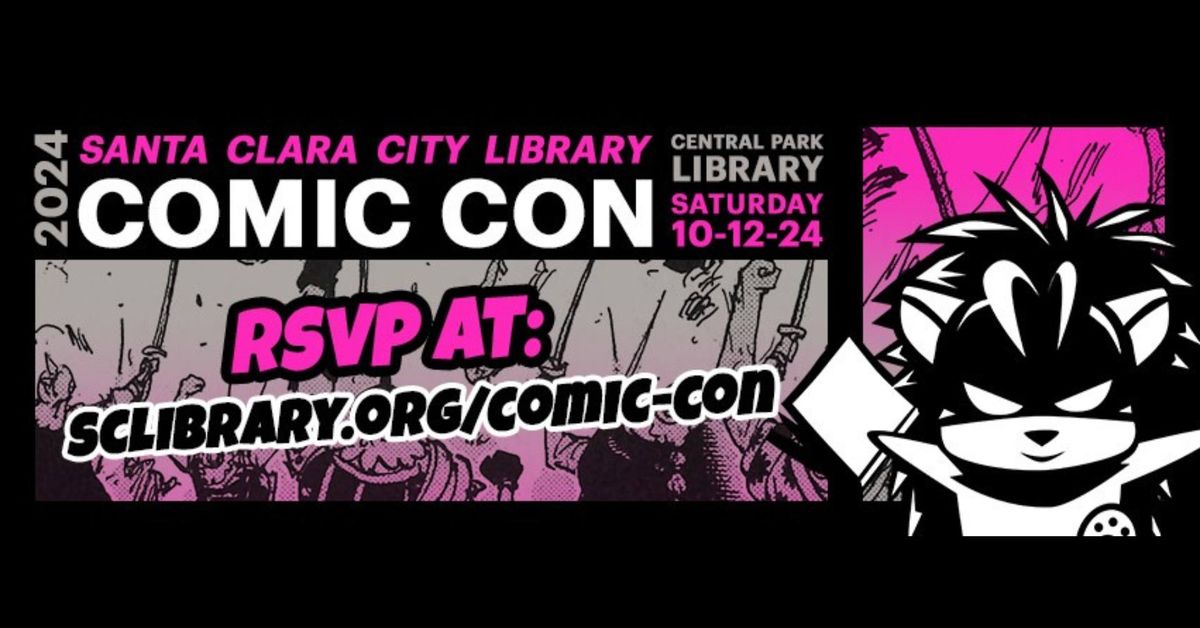 Santa Clara City Library Comic Con 2024