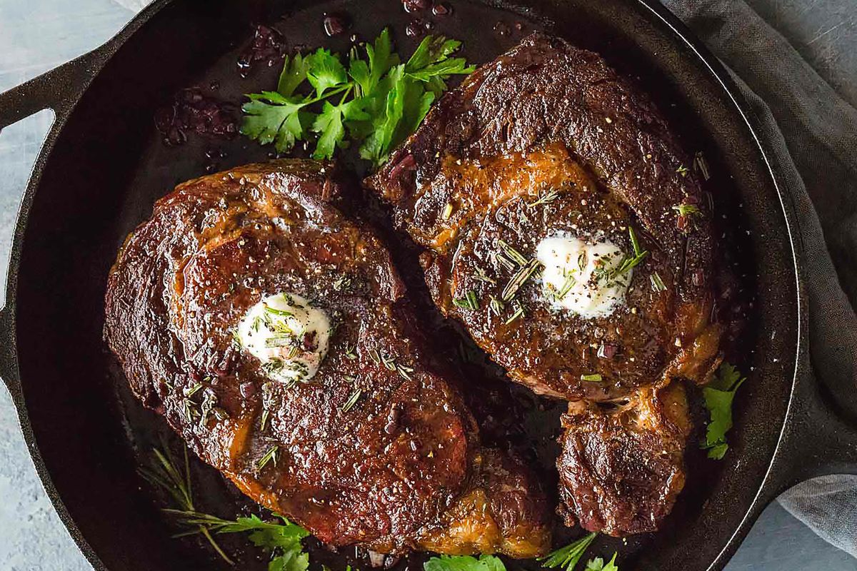 Cast Iron Skillet Steak Cooking Class