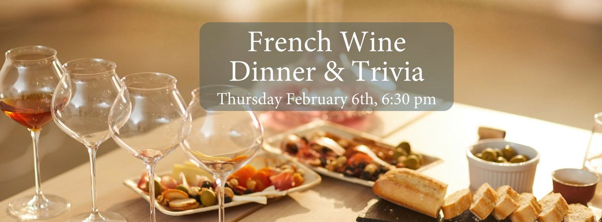 French Wine Dinner