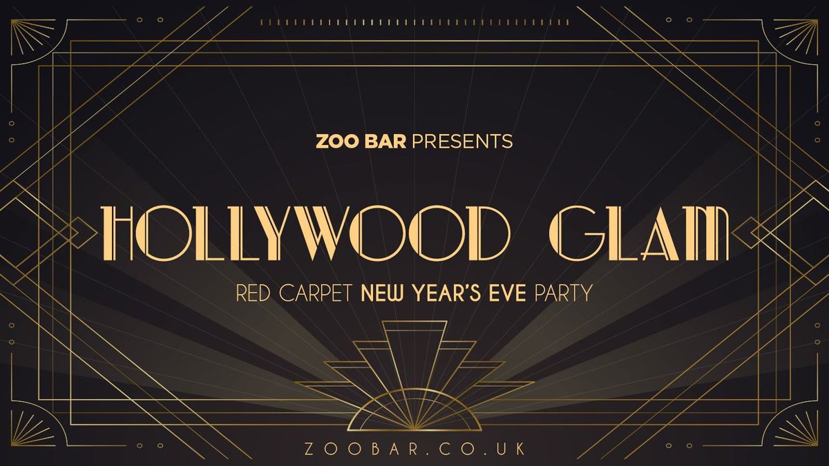 \ud83e\udd42 Hollywood Glam | Red Carpet NYE Party | Zoo Bar 