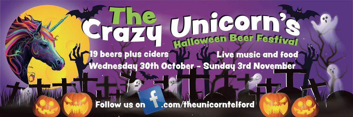 The Crazy Unicorn\u2019s Halloween Beer Festival