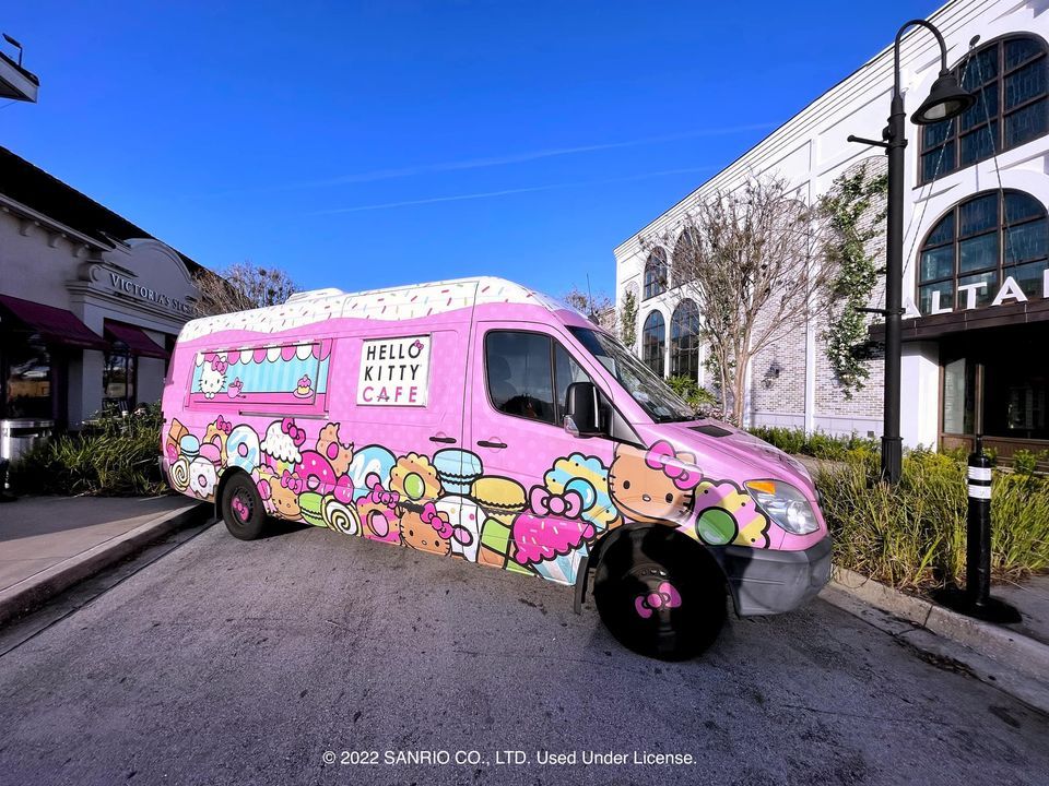 Hello Kitty Cafe Truck East - Jacksonville Appearance