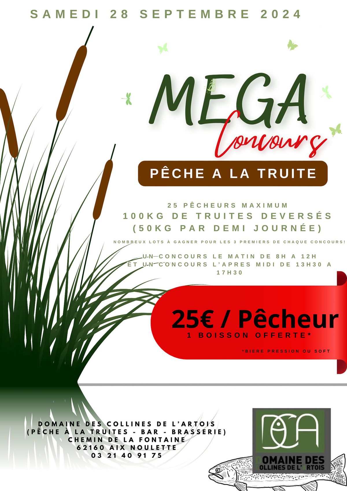 concours sp\u00e9cial 100kg de truites 