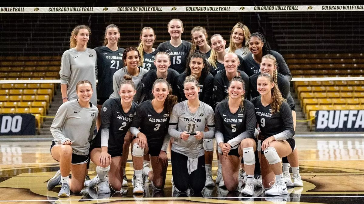 Colorado Buffaloes Women's Volleyball vs. Kansas Jayhawks at CU Events Center