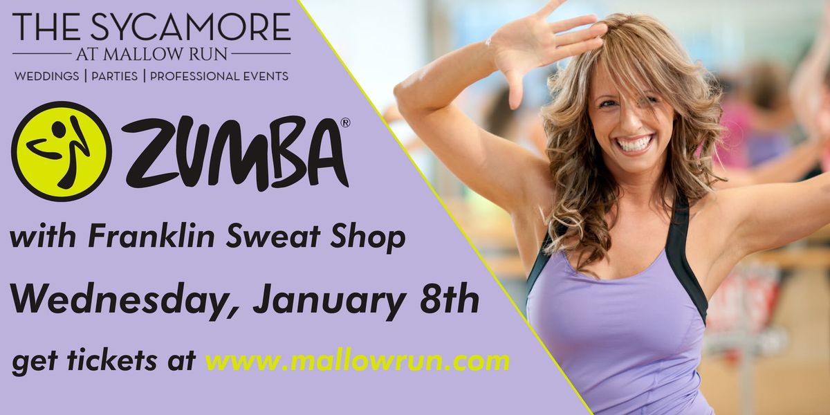 Zumba with Franklin Sweat Shop