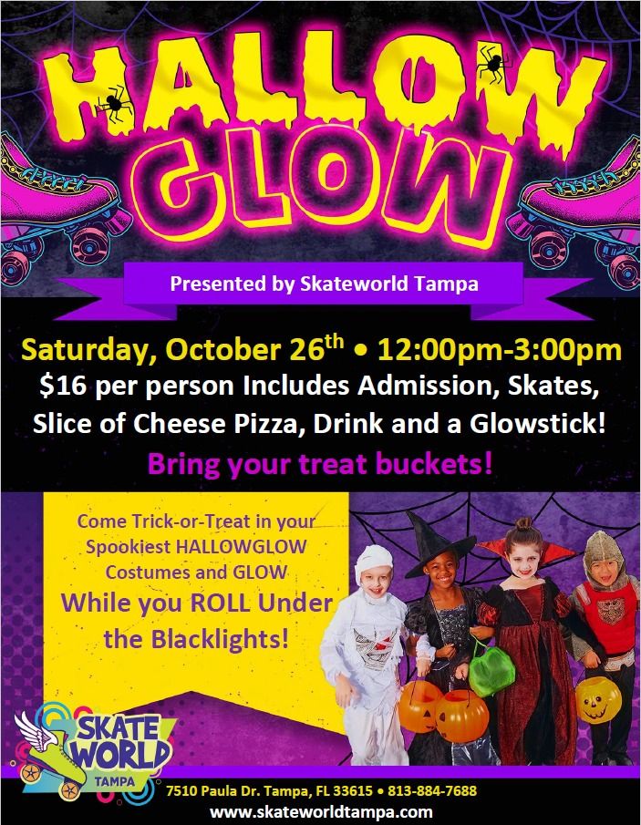 HallowGLOW Trick or Treat Skate!