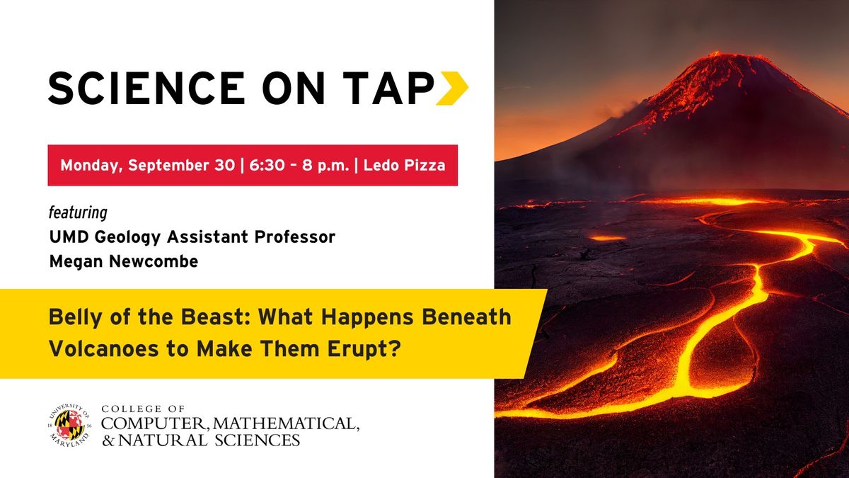 Science on Tap | What Happens Beneath Volcanoes to Make Them Erupt?