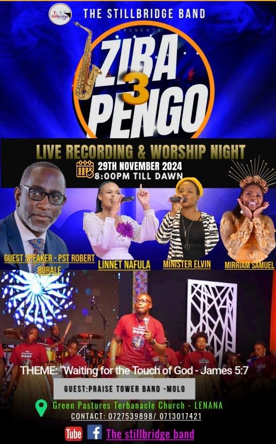 ZIBA PENGO 3-\u201cWaiting for the Touch of God\u201d- WORSHIP & LIVE RECORDING