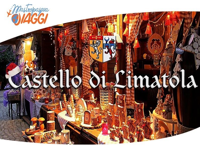 \ud83c\udf81 Mercatini di Natale al CASTELLO DI LIMATOLA - mattina \ud83d\udcc6  Domenica 1 Dicembre \ud83d\udcb5 45\u20ac