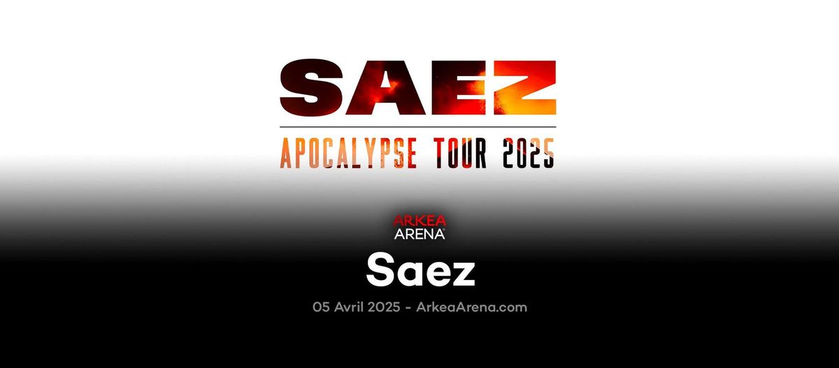 Saez - Apocalypse Tour 2025