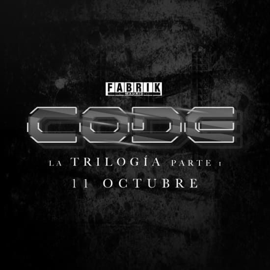 1\u00aa Parte 22 Aniversario Code en Fabrik - "La Trilog\u00eda" -