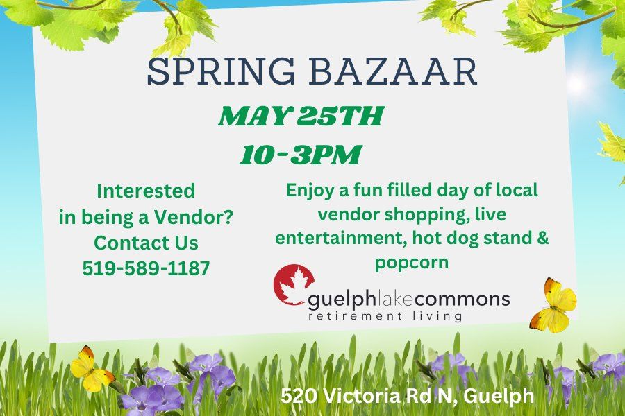 Spring Bazaar at Guelph Lake Commons