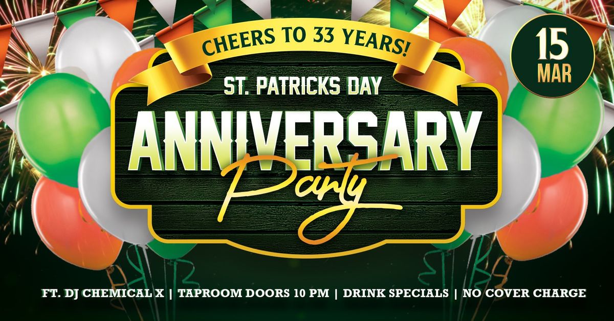 33rd Anniversary Party @ Blackhorse Taproom