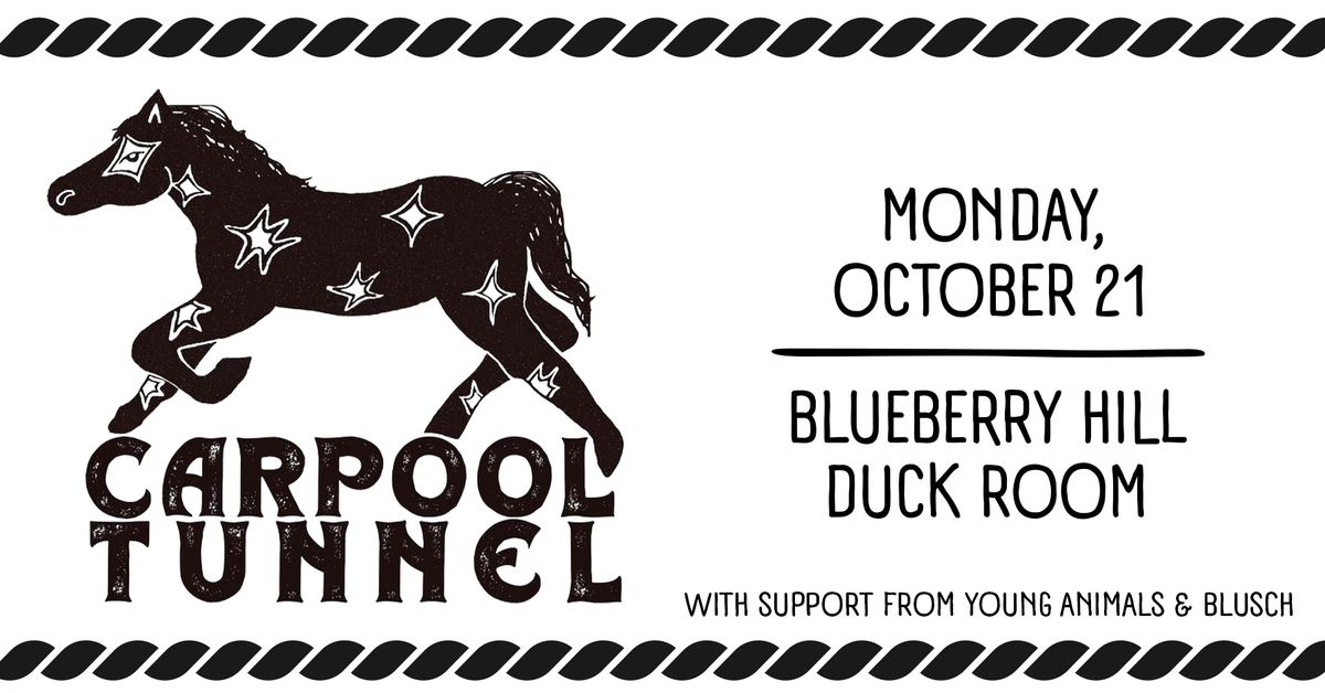 Carpool Tunnel at Blueberry Hill Duck Room