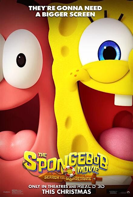 Free Screening: THE SPONGEBOB MOVIE: SEARCH FOR SQUAREPANTS