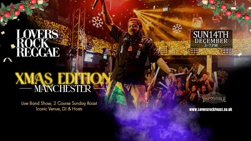 Lovers Rock Reggae Feast - Manchester - Sun 14th December