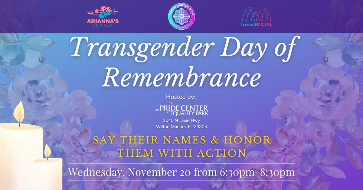 Transgender Day of Remembrance 