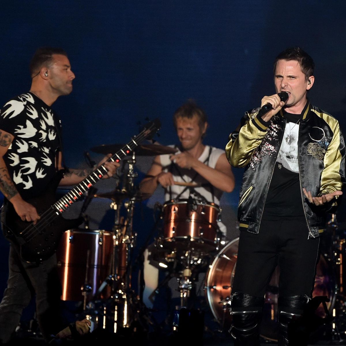 Muse with Portugal. The Man and The Temper Trap
